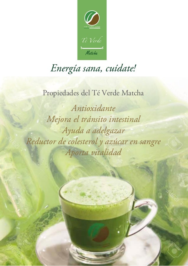 Te verde propiedades adelgazar en