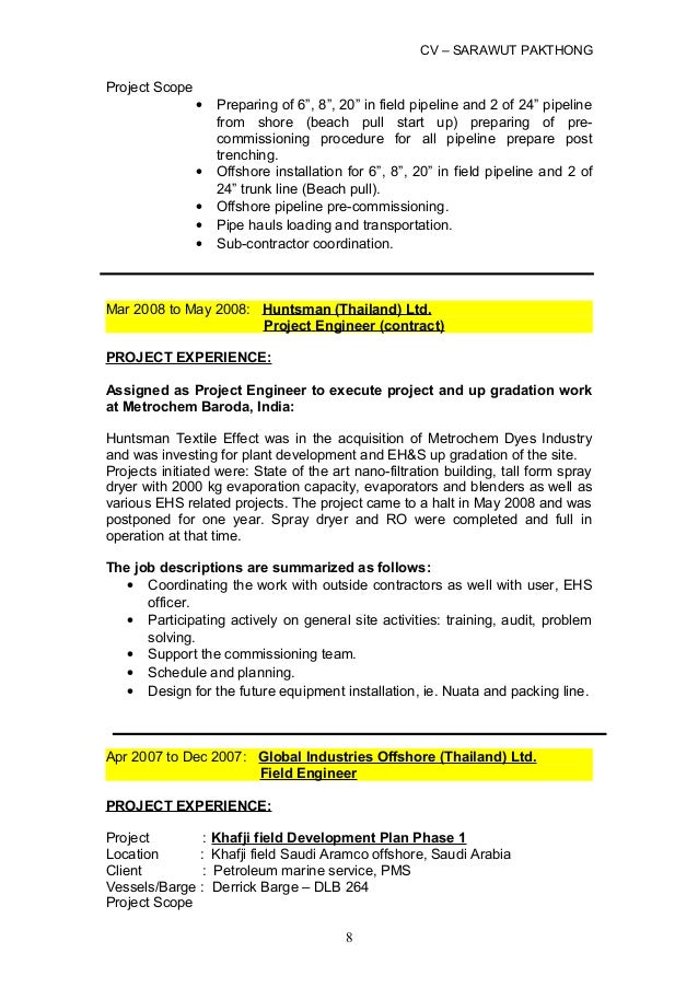 urban planner resumes