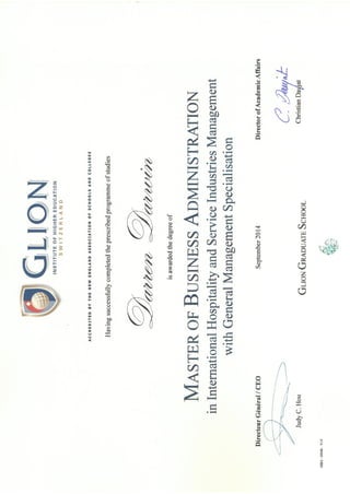 Degree MBA
