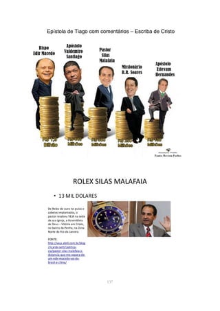 Epístola de Tiago com comentários – Escriba de Cristo
137
 