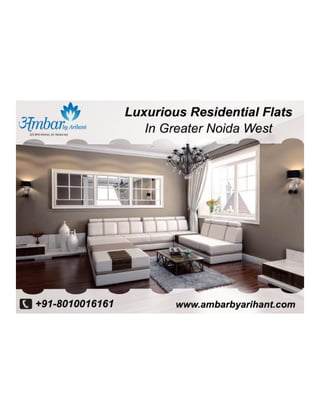 Luxurious residential flats in greater noida west