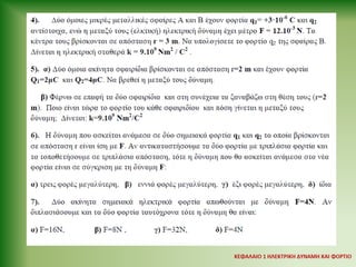 Ο ΝΟΜΟΣ ΤΟΥ COULOMB