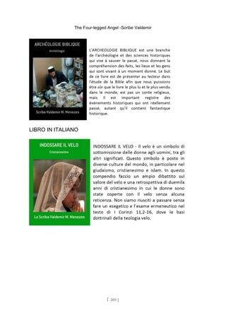 The Four-legged Angel -Scribe Valdemir
LIBRO IN ITALIANO
[ 205 ]
 