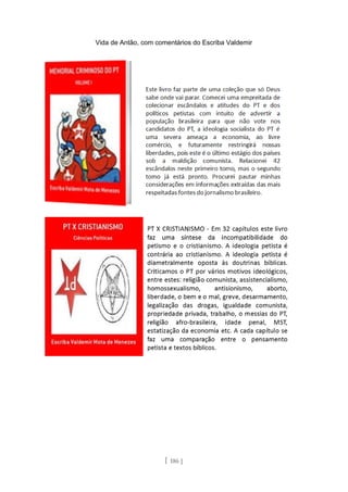 Vida de Antão, com comentários do Escriba Valdemir
[ 186 ]
 