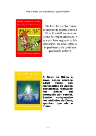 Vida de Antão, com comentários do Escriba Valdemir
[ 192 ]
 
