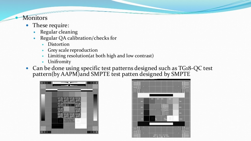 Quality assurance in dental radiography