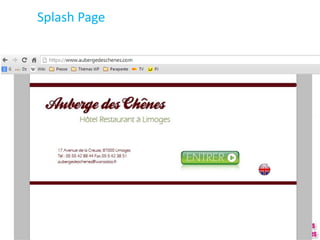 Splash Page
 