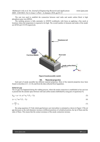 A Study of Anodic Voltage Drop in Aluminum Reduction Cell by Finite ...