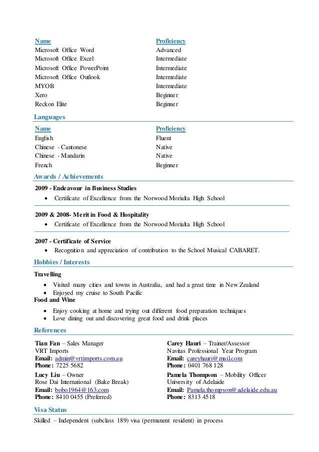 sen yang resume sen yang resume