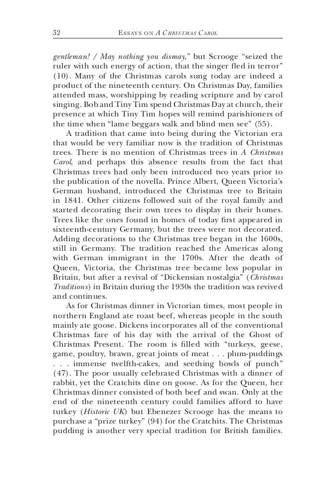 Essay of christmas carol