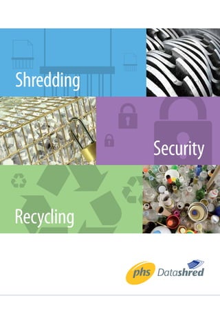 Shredding
Security
Recycling
 