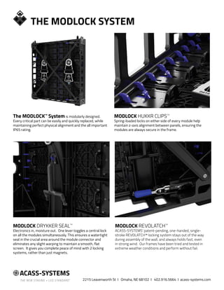 ACASS-SYSTEMS - MODLOCK White paper - AUG2015 | PDF