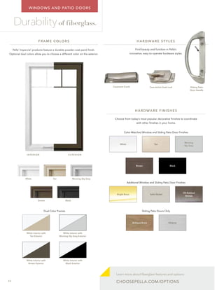 Pella Product Overview | PDF
