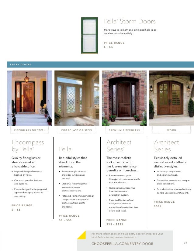 Pella Product Overview