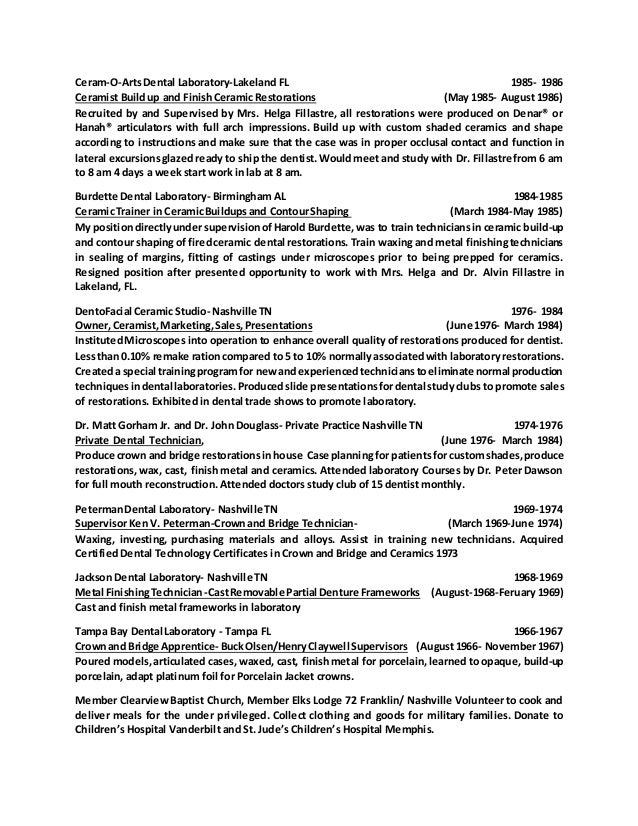 phillip g pitts sr bio autosaved dentist biography template