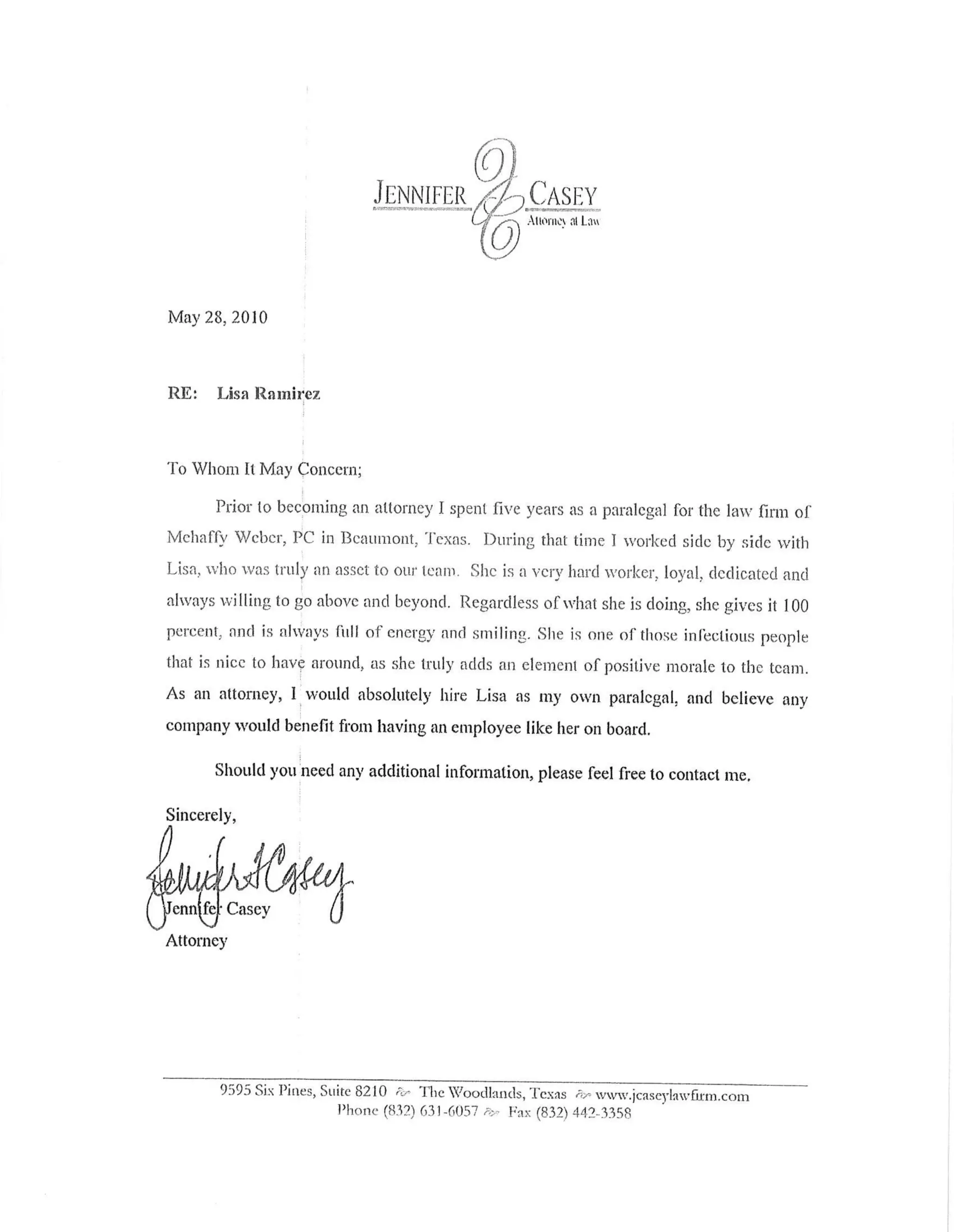 Letters of Reference | PDF