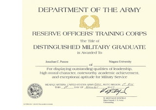 Distinguished Military Graduate