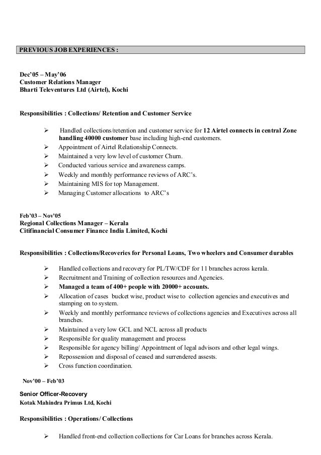 agency resume manager
