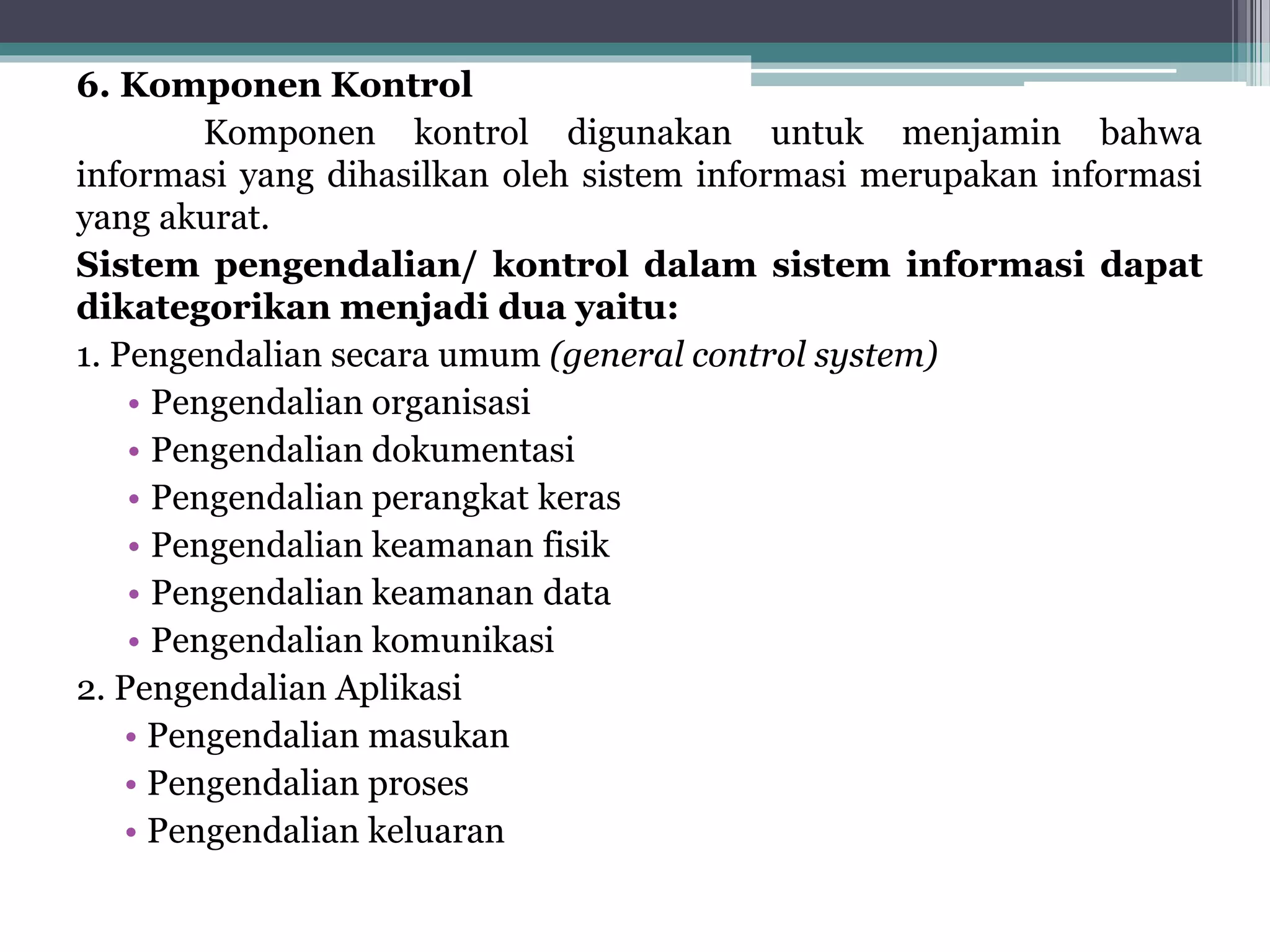 [PPT] BAB 2 KONSEP DASAR SISTEM, INFORMASI DAN SISTEM TEKNOLOGI ...