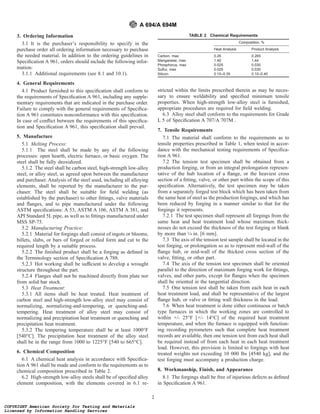 A694 forgings for flanges, fittings, valves, hi press trans | PDF