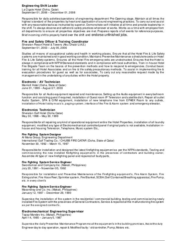 electronics technician cover letters