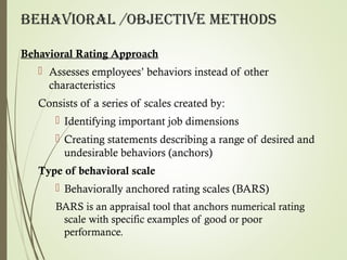 performance appraisals and management | PPT