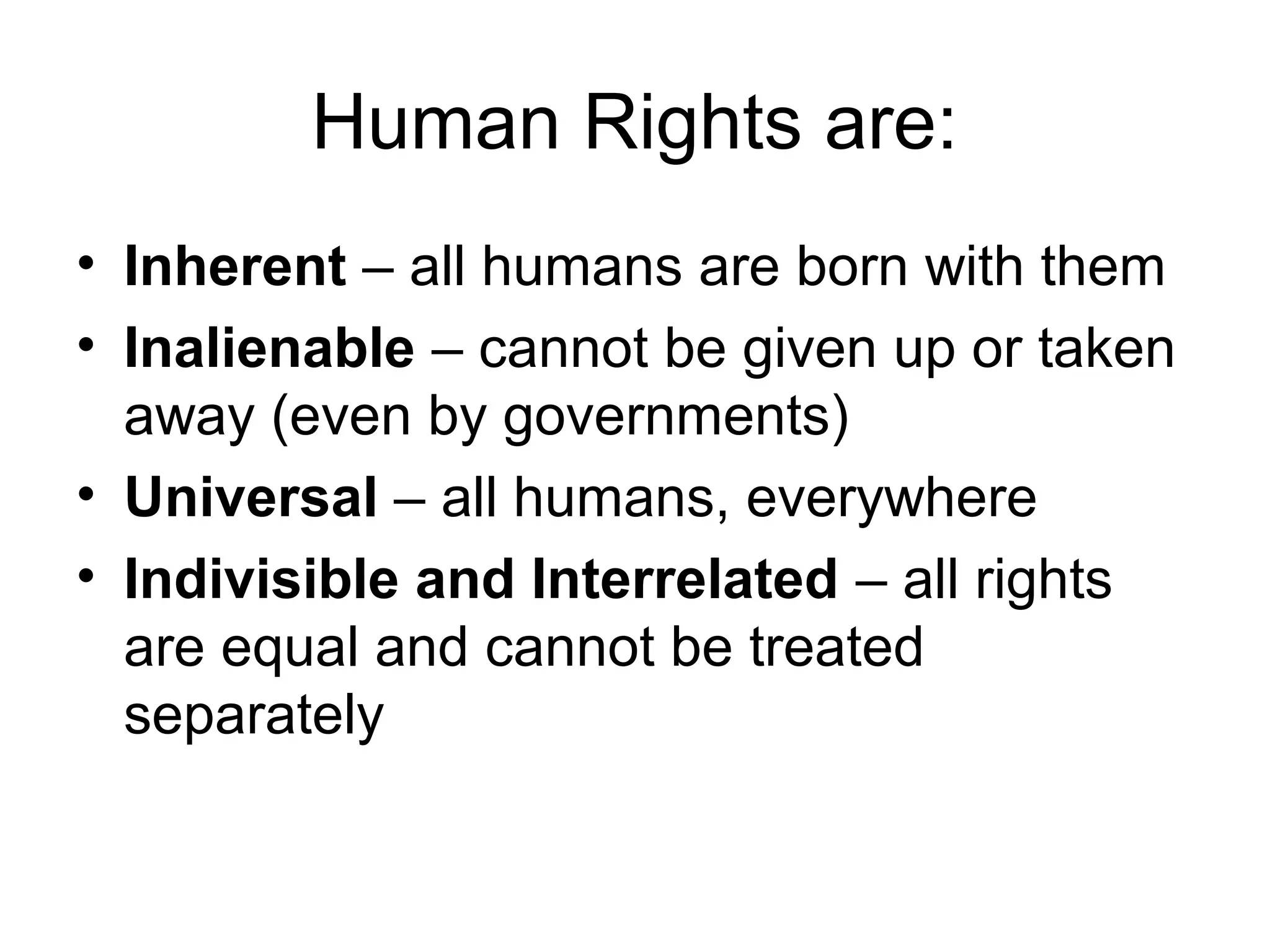Inherent Rights Class Display Introduction to Child Rights Programming 120704 | PPT