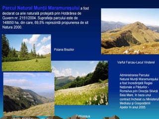 eeagrantsmediu.ro | www.eeagrants.org | www.acmi.ro
Elaborarea Planurilor de Management
 