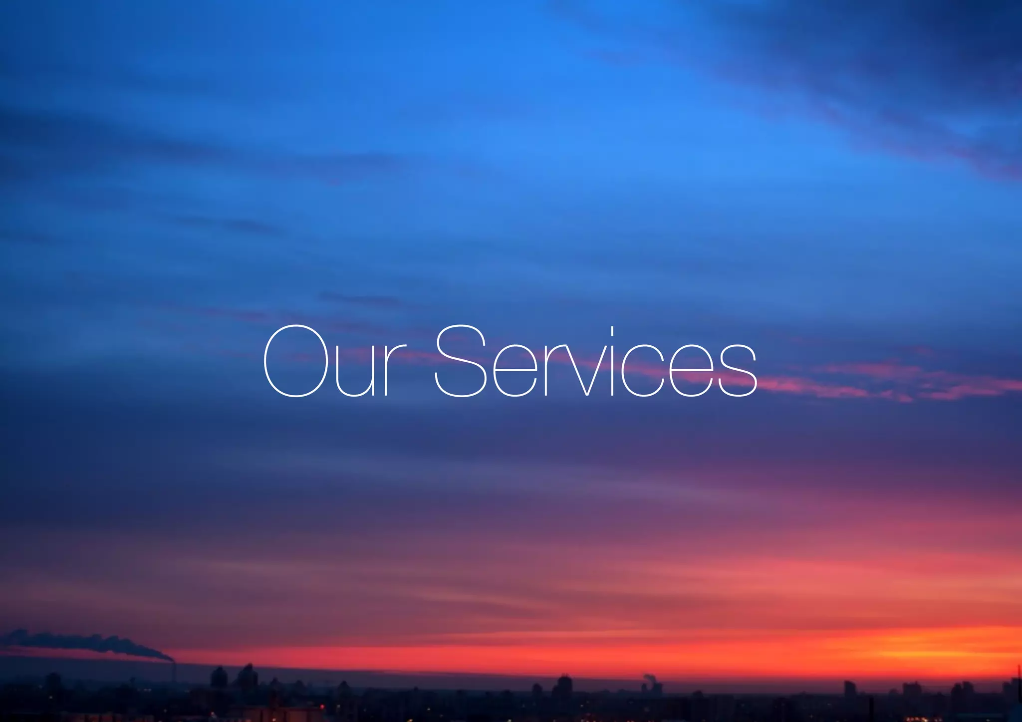 Our Services
 