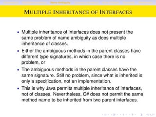 Multiple Inheritance | PDF