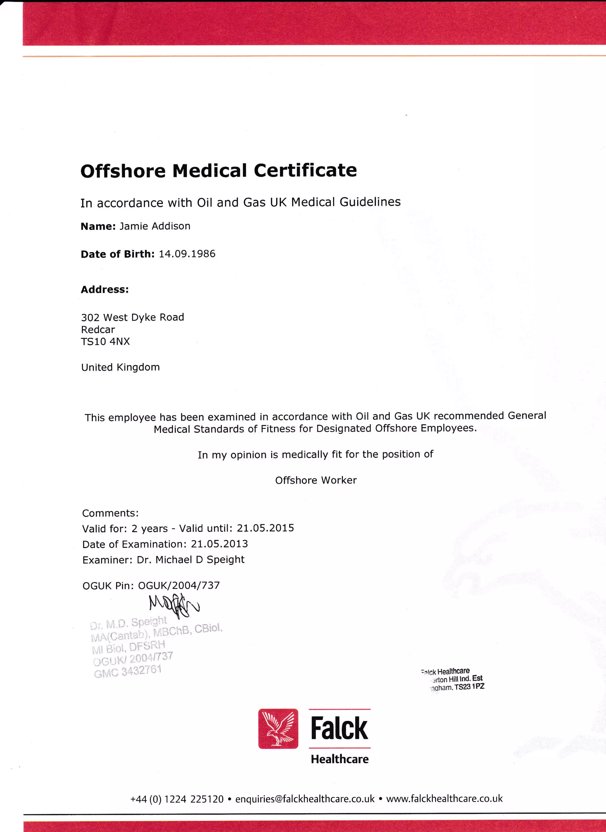 Offshore Medical PDF