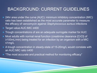 Vancomycin Journal Club | PPTX