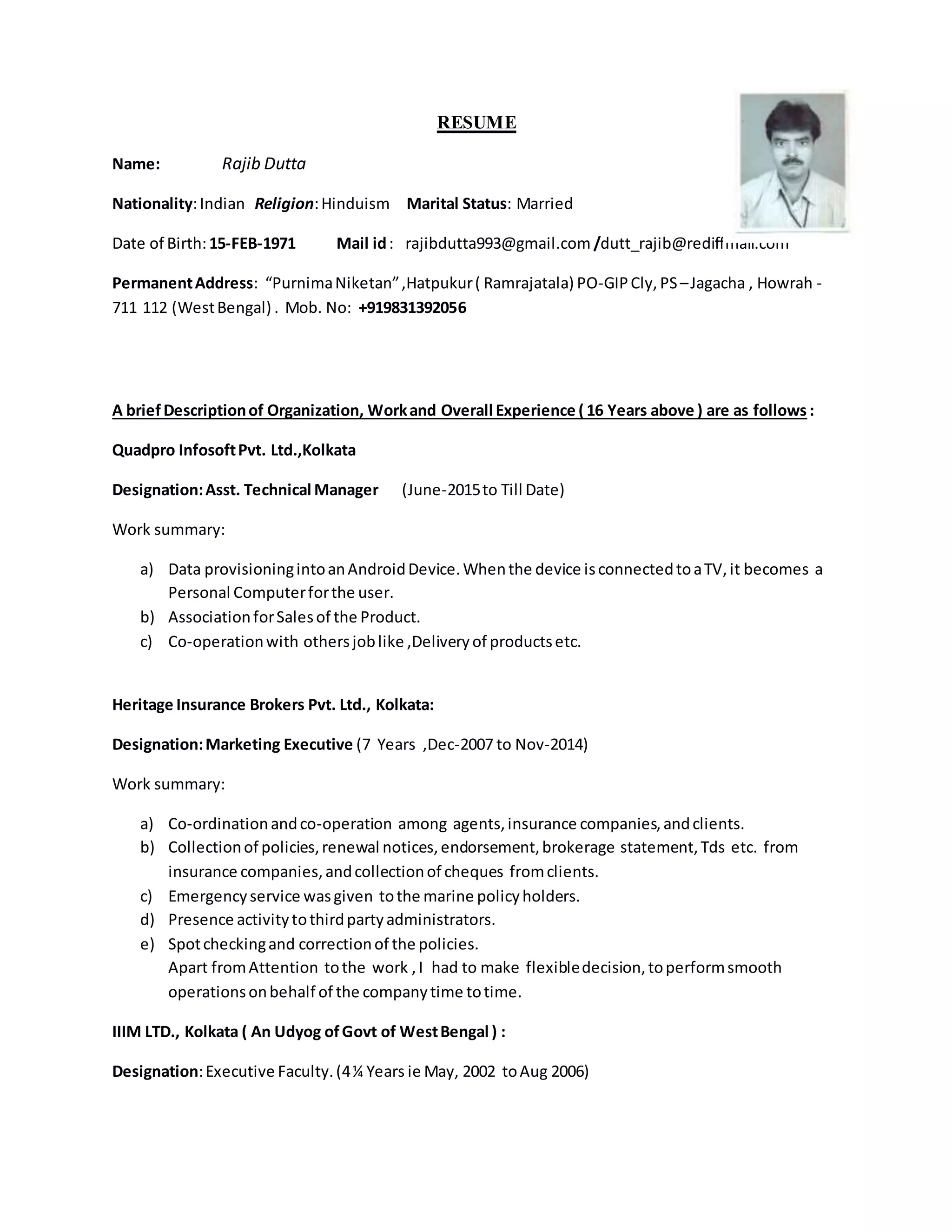 Ins Rajib RAJIB DUTTA-CV(1) | DOCX