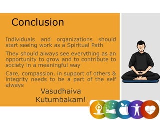 Role of Spirituality in Workplace PPT | PPTX