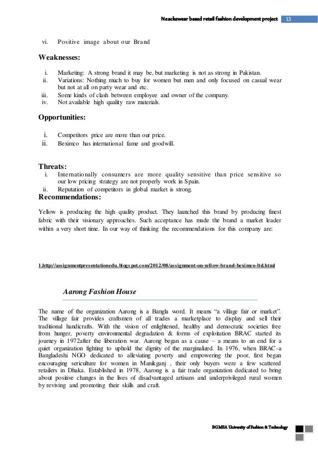 Fashion research paper