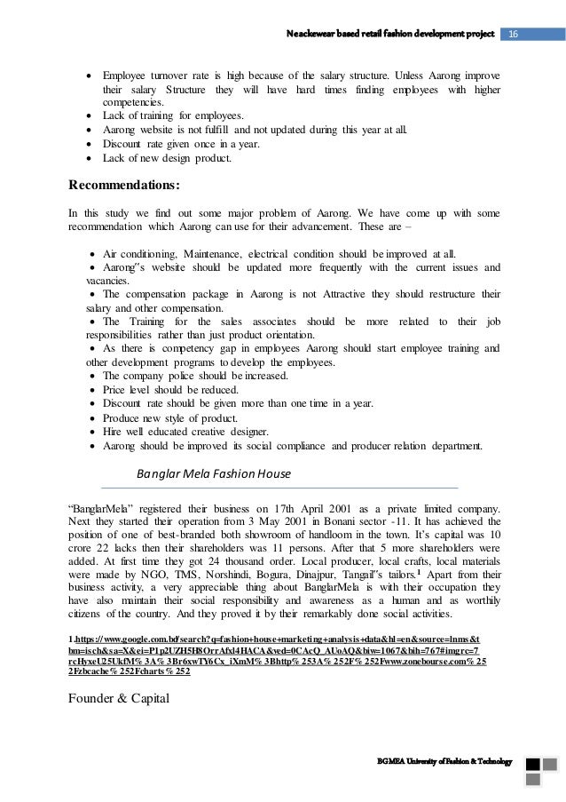 Fashion research paper