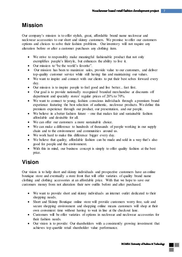Fashion research paper