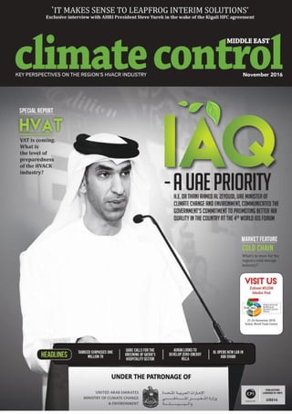 2016-11 Climate Control magazine - Country Report November 2016