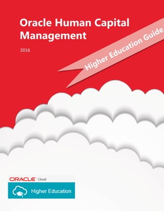 Oracle Human Capital
Management
2016
 