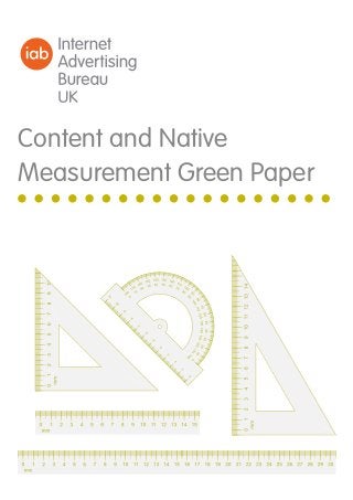 Content and Native
Measurement Green Paper
 