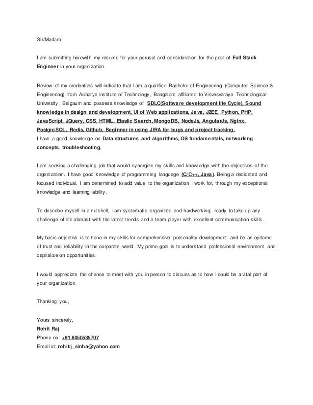 CoverLetter
