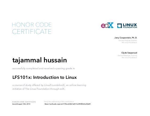Training Program Director
The Linux Foundation
Jerry Cooperstein, Ph. D.
General Manager, Training
The Linux Foundation
Cl...
