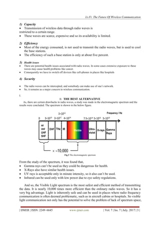 li-fi: the future of wireless communication | PDF