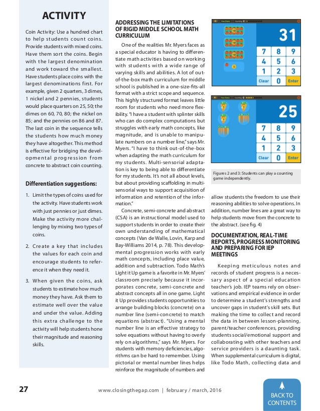 Math article for students picture