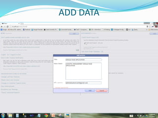 ADD DATA
 