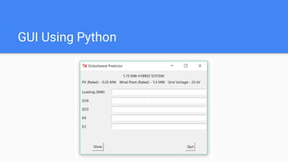 GUI Using Python
 