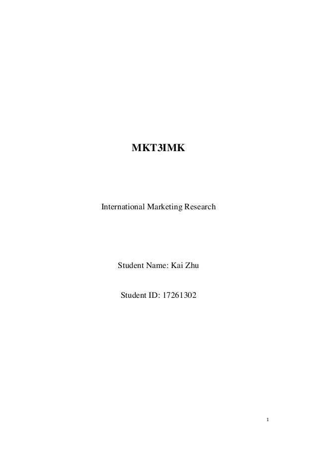 Marketing research papers