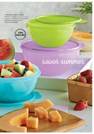 Tupperware Summer 2015 Full Catalog | PDF