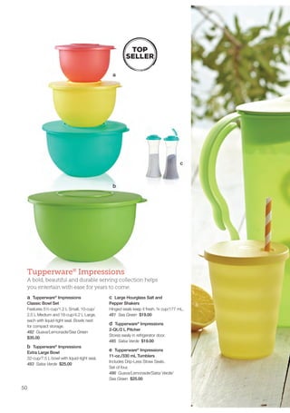 Tupperware Summer 2015 Full Catalog | PDF