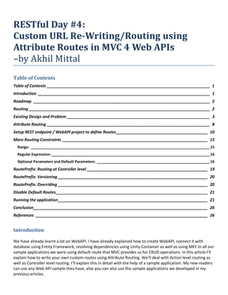 Custom URL Re-Writing/Routing using Attribute Routes in MVC 4 Web APIs ...